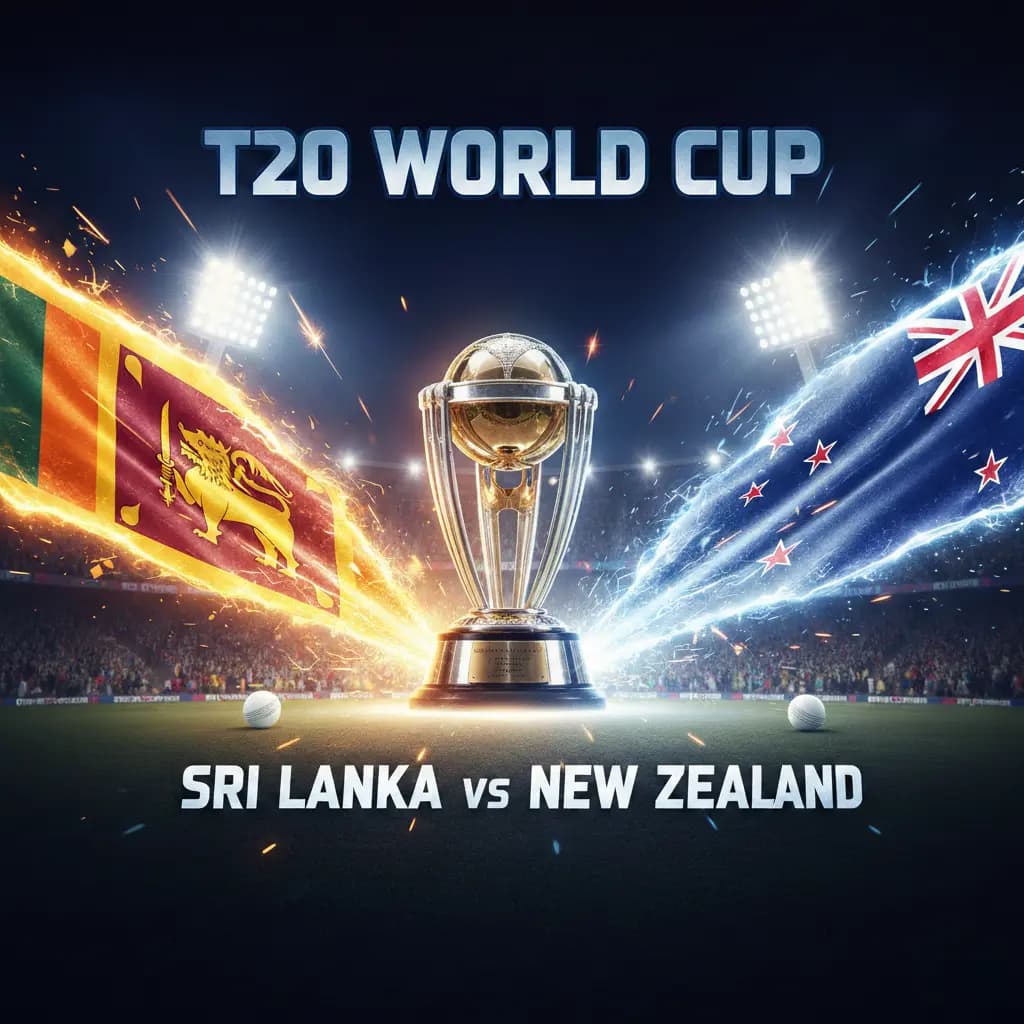 Sri Lanka vs New Zealand Match Preview – T20 World Cup 2026