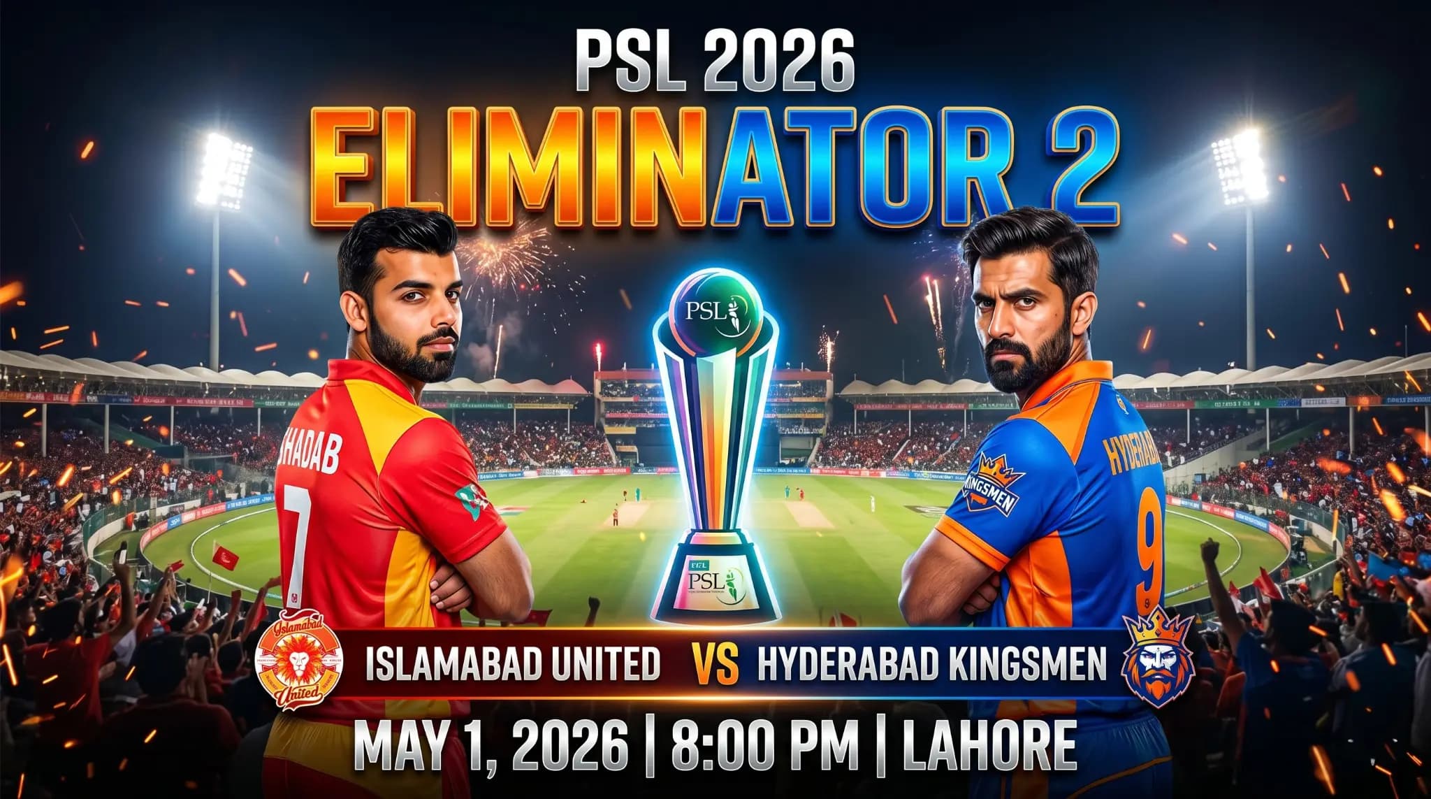 PSL 2026 Eliminator 2: IU vs HHK Match Preview, Points Table & Stats